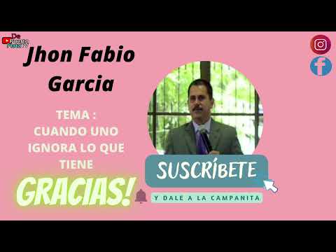 Jhon Fabio Garcia, Cuando Uno Ignora lo que Tiene