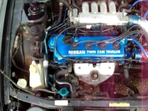 91 Nissan Sentra GA16DE Short Ram Intake - YouTube 91 Nissan Sentra GA16DE Short Ram Intake - YouTube