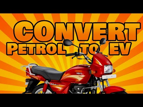 Convert Old Petrol motorcycle to Electric motorcycle | GoGoA1 Retrofitting