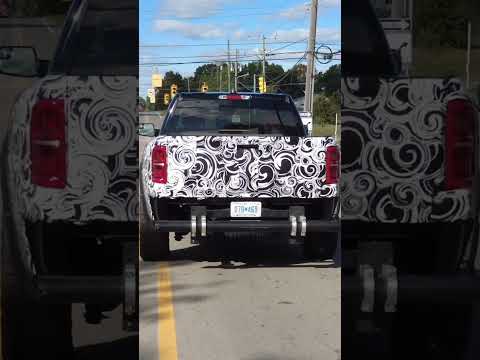 This #Ram #TRX test mule doesn't sound like it has a V-8. #cars #engine #hellcats #trucks #v8