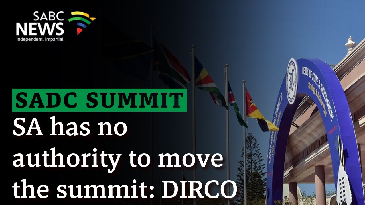 No authority for SA to move SADC Summit