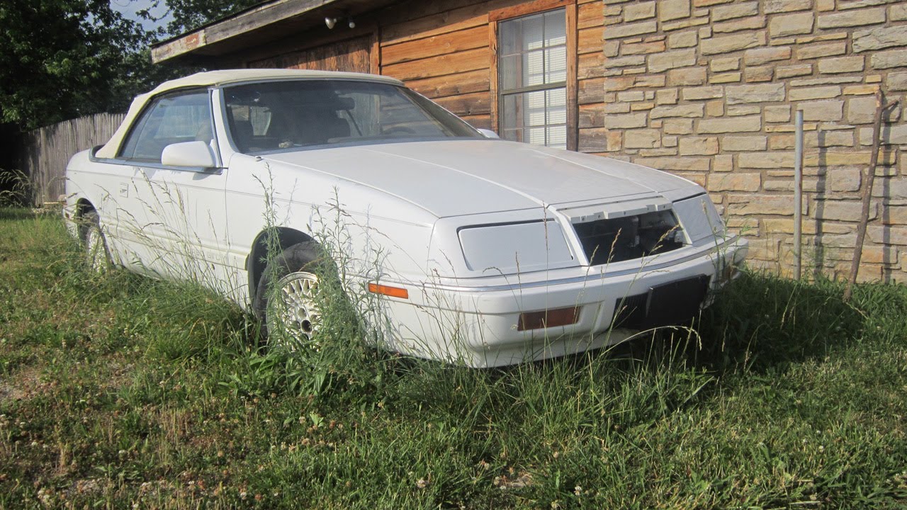 1989 Chrysler lebaron turbo convertible