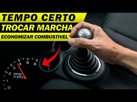 ROTAÇÃO IDEAL para TROCAR MARCHA e ECONOMIZAR COMBUSTÍVEL! Veja o tempo certo e a melhor marcha