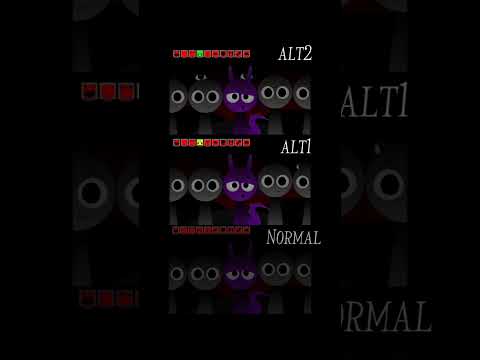 sprunki swap normal vs alt (+double) #sprunki #swap #durple