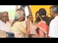 Nirmala Sitharaman, K Annamalai pay tribute to Captain Vijaykanth in Chennai | News9