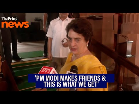 'Everybody has seen what the American President has said about tariffs’: Priyanka Gandhi