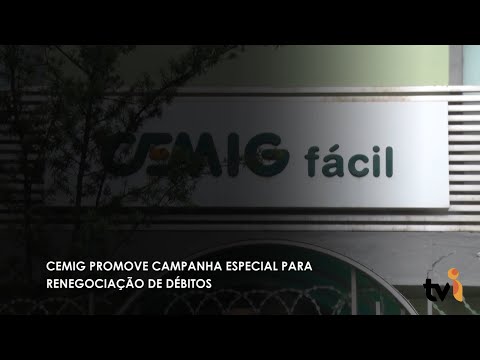 Vídeo: CEMIG promove campanha especial para renegociação de débitos