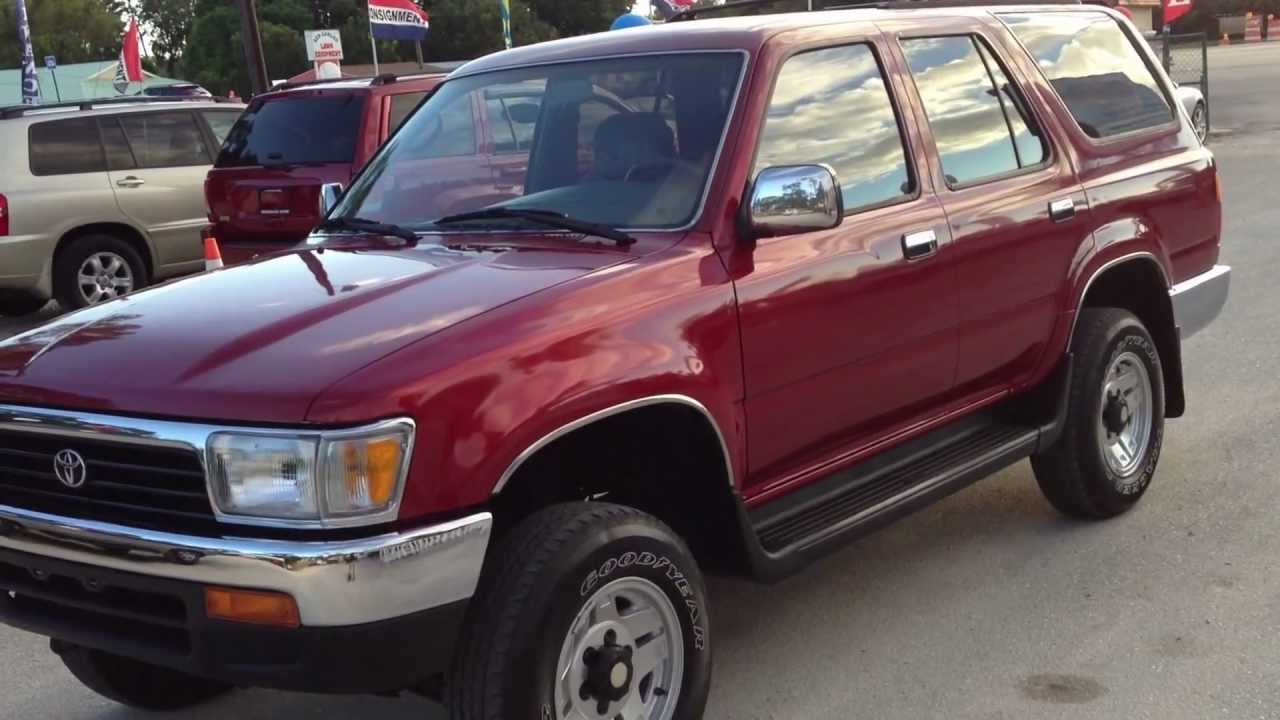 1995 toyota 4runner youtube #2