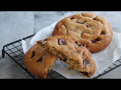 【絶品♡スタバ風♪米粉のチョコチャンククッキー】 Rice flour Chocolate Chunk Cookies