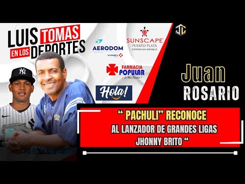 Liga Juan Rosario “ Pachuli” Reconoce Al Lanzador de Grandes Ligas Jhonny Brito