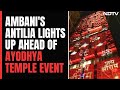 Ayodhya Ram Temple | Mukesh Ambanis Mumbai Home Lights Up: Jai Shri Ram On Antilia