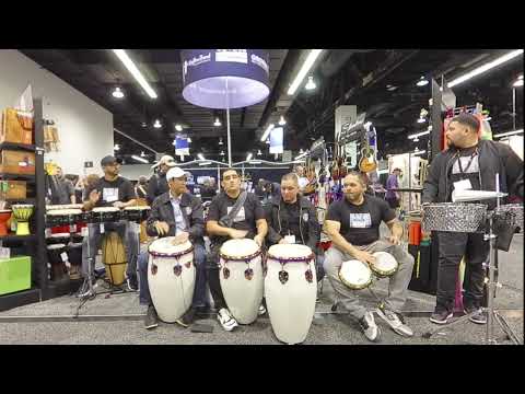 Toca artists jamming with the New 30th Anniversary Series