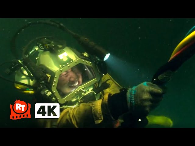 Last Breath (2025) 4K - Simu Liu Deep Sea Rescue | Movieclips