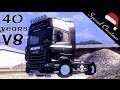 Scania 40 Years of V8 Skin