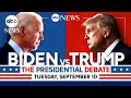 Biden, Trump agree to 2 presidential debates hosted by ABC News on Sept. 10