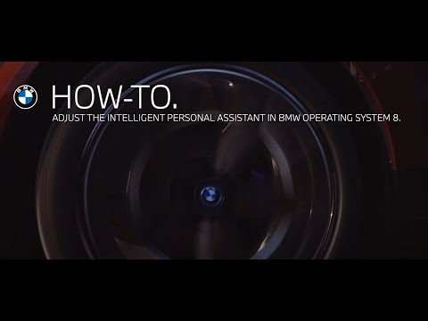 How to Adjust Intelligent Personal Assistant in BMW Operating System 8 | BMW USA Genius How-to