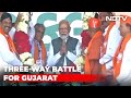 Battle For Gujarat: BJP, AAP And Congress Pull Out The Big Guns