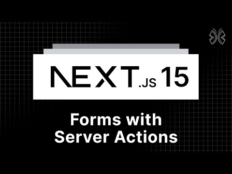 Next.js 15 Tutorial - 74 - Forms with Server Actions