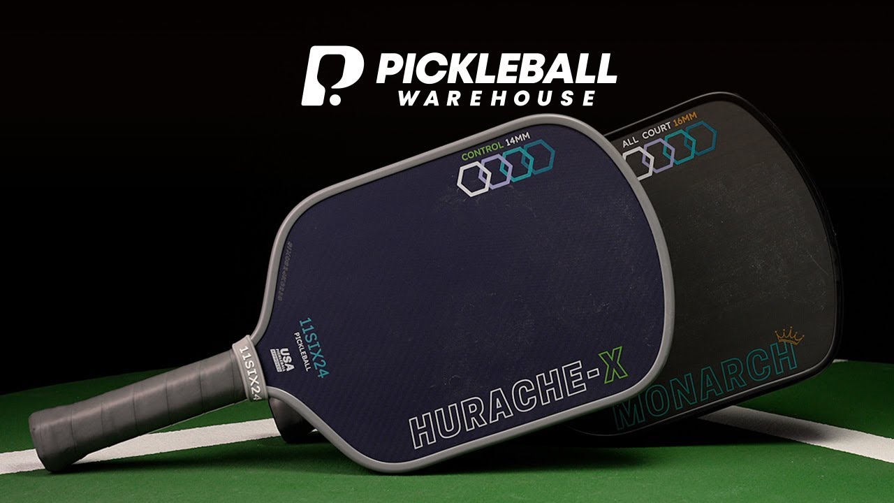 11SIX24 Pickleball Paddle Overview (Monarch Jelly Bean, Hurache models, Monarch models) -- PW Vlog