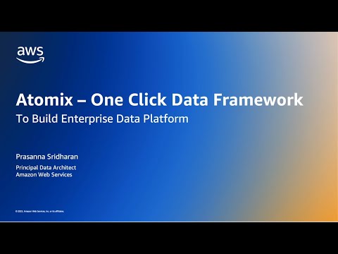 Atomix - A One Click Data Framework with Integrated Data Marketplace & Approval Workflow Process