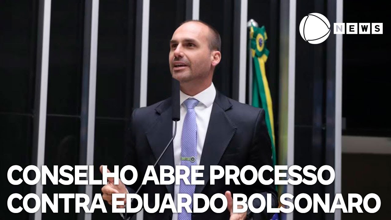 Conselho de ética abre processo contra Eduardo Bolsonaro