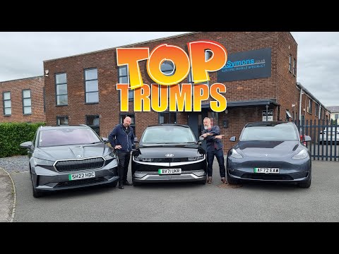 Family EV Top Trumps! Tesla Model Y  LR v Skoda Enyaq iv80 v Hyundai Ioniq 5 p45. Which is best?
