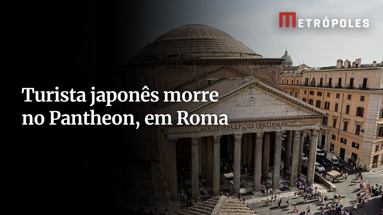 Turista morre após cair de uma altura de 7 metros de muro de monumento histórico, em Roma
