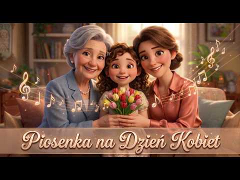 “Dla ukochanych kobiet” 💐 Piosenka dla dzieci z okazji Dnia Kobiet 💗🌹