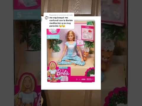 Barbie meditación 🧘 Barbie mindfulness #barbie #mindfulness