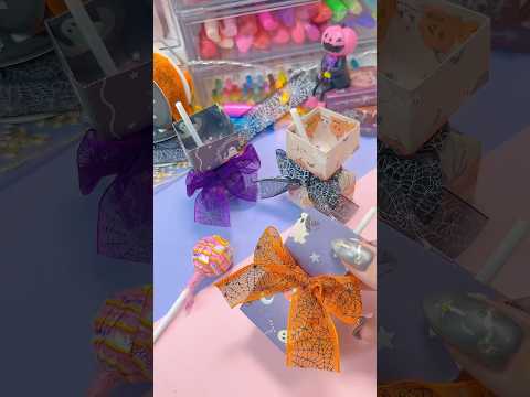 急いで〜!まだ間に合うハロウィン👻🎃ペロペロキャンディラッピング🍭#折り紙 #origami #halloween #ラッピング #wrappinggifts