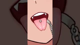 Split tongue kiss 💋 #shorts