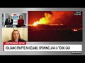 Iceland volcano: Eruption creates massive fissure  - 04:31 min - News - Video