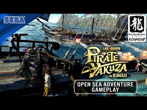 Like a Dragon: Pirate Yakuza in Hawaii Open Sea Adventure Gameplay | RGG RoundUp