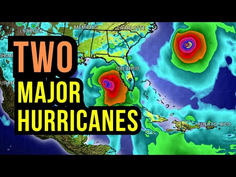 Two Major Hurricanes with Idalia headed to Florida…