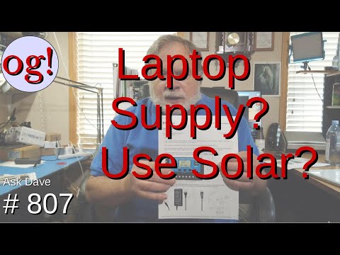 Laptop Supply? Use Solar? (#807)