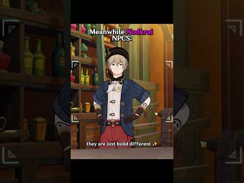 Nod Krai NPCS Are Just Built Different ☠️ (Genshin Impact) #shorts