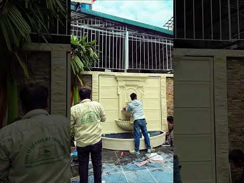 Đài nước trang trí #điêu_khắc_liên_vũ