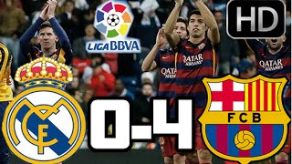 Real Madrid 0-4 Barcelona| RESUMEN Y GOLES ...