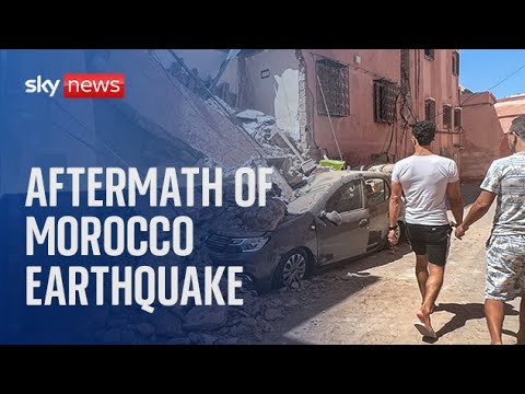 Aftermath of Morocco earthquake as number of confirmed deaths nears 2,900