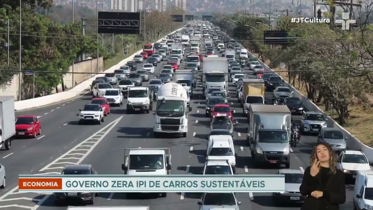Imposto sobre produtos industrializados é zerado para carros menos poluentes a partir de hoje