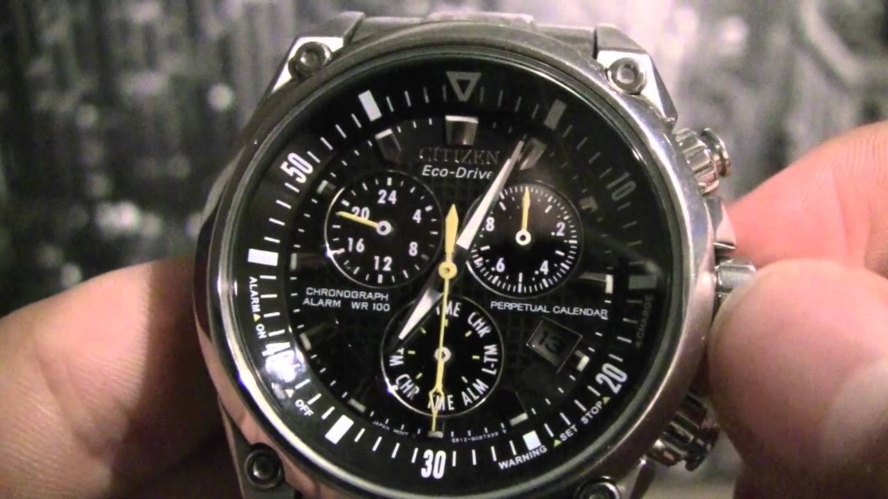 Citizen Mens Watches Setting Citizen Eco Drive Chronograph