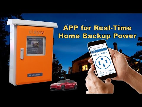 Elejoy V2H App Setup and Use