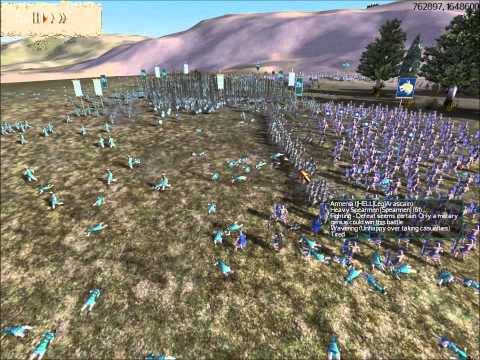 Rome Total War Online Battle #1944: 7 Player Free-For-All