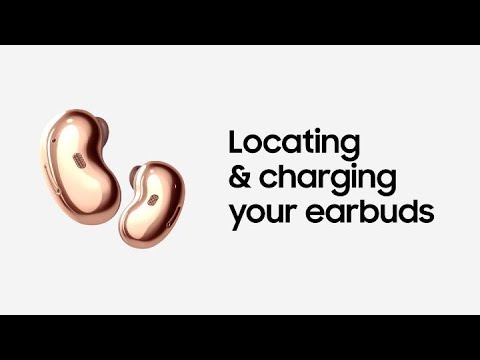 Galaxy Buds Live: Locating and charging your earbuds | Samsung
