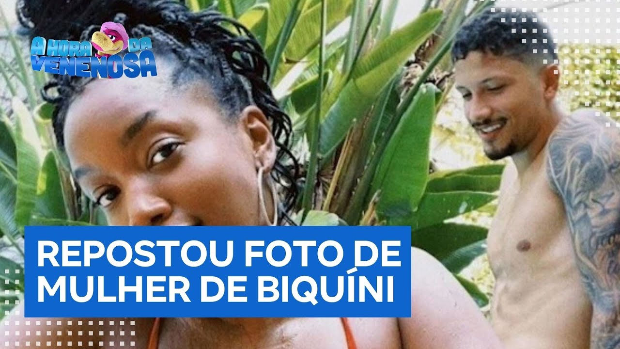 Crise no casamento Marido de Iza reposta foto de mulher de biquíni e apaga