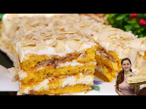 Норвежский Торт 🍰 | Нежный как ОБЛАЧКО и ОЧЕНЬ ВКУСНЫЙ