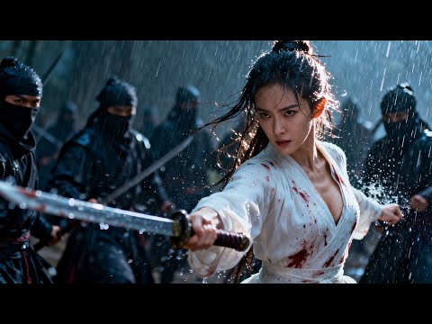 Latest martial arts film: bandits ambush soldiers in bamboo forest to save their evil master