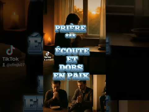 🛐Dis cette prière et dors en paix #prière #paixintérieure #foi #catholique #prayer