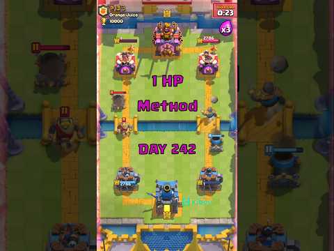 Getting 1HP tower (Day 242)