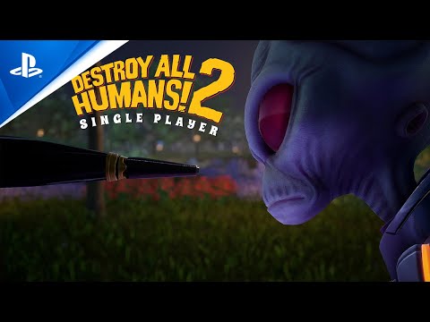 Destroy All Humans! 2 - Reprobed: Single Player - Release Trailer | PS4 Games